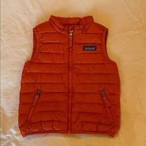 Patagonia Vibrant Orange Quilted Vest